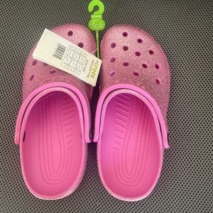 Crocs Classic Glitter II Clog Taffy Pink
